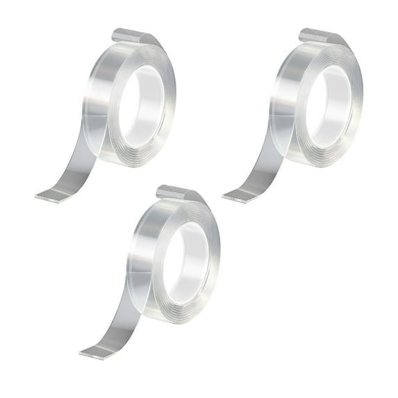 Misright 3Pcs Waterproof Tape Removable Double Sided Adhesive Strips Enduring、