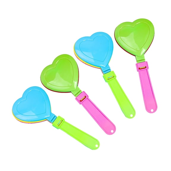 Misright 4 Piece Set Bright Clappers Party Supplies Sustainable Design Loud Sound Effect