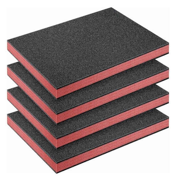 Misright 4 Sheets Flexible Craft Foam Padding Shockproof Materials Safe