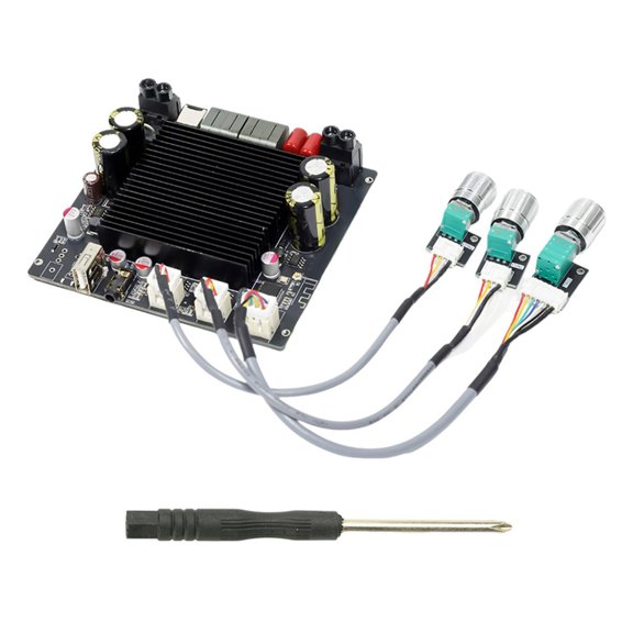 Misright 400W Power Amplifiers Board With Independent Tone Control For Speakers