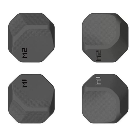 Misright 4pcs Back Button Height Enhancers for Handheld Console Ergonomic