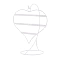 thumbnail image 1 of Misright 50 Slot Heart Earring Stand Jewelry Display Rack Efficient Storage Solution, 1 of 10