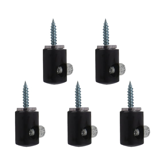 Misright 5Pcs Ceiling Hanging Fixed Hook Modern Metal Chandelier Lighting Hooks