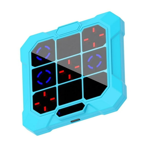 Misright 6 in 1 Electronic Tic Tacs Toe Game Handheld Digital Tic Tacs Toe Bolt Game