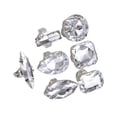 thumbnail image 1 of Misright 7Pieces Modern Sparkling Drop Shaped Cocktail Rings With Ergonomic Designs, 1 of 7