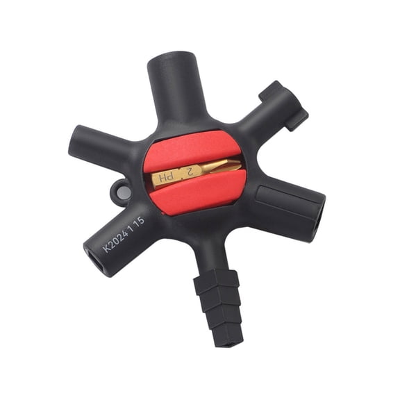 Misright 9 In 1 Multifunction General Electrical Panel Wrench Main Tool For Power Cabinets And Water Meter