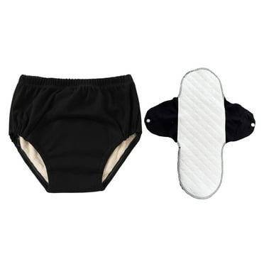 Misright Absorbent Washable Incontinence Underwear For Adults Leakproof Cloth Diapers