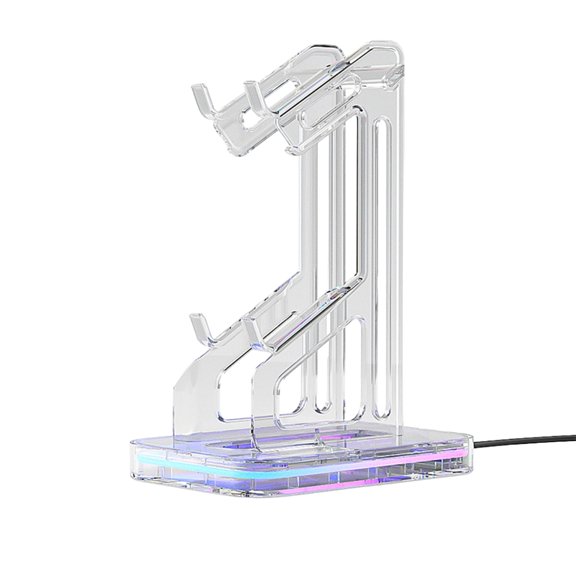Misright Acrylic Gaming Controller Display Stand with Not Slip Base for Game Consoles