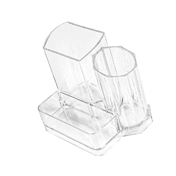 Misright Acrylic Makeup Storage Case Customizable Dividers Clear Designs