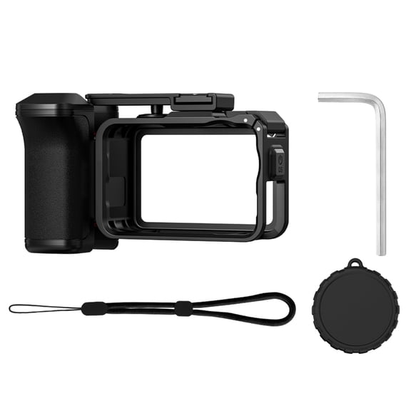 Misright Action Camera Quick Release Grip for Action 6 with Cold Shoe Mount