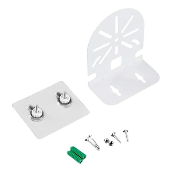 Misright Adjustable Hemispherical CCTV Mount Steel Base Ceiling Wall Compatible Bracket