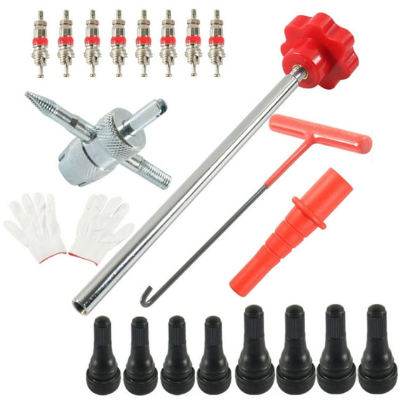 Misright Adjustable Valves Stem Replacement Kit for Multiple Vehicle Types & Size Use