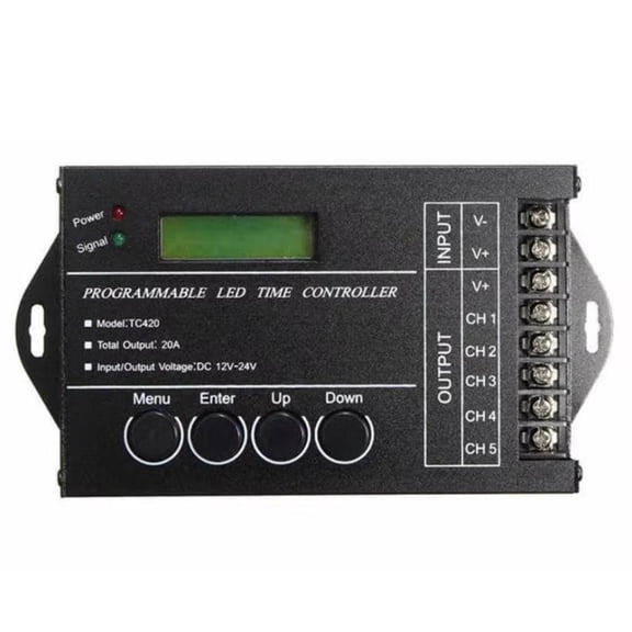 Misright Automatic Lighting Control Timer with Customizable Schedule Settings
