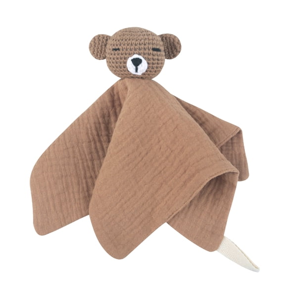 Misright Baby Teething Towel Feeding Bib Soft Security Towel Cute Cotton Burp Cloths