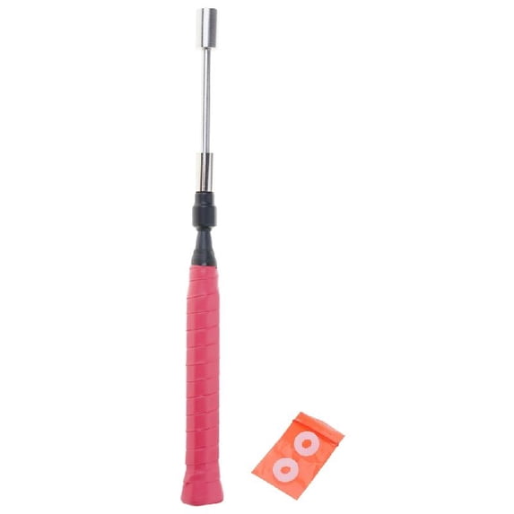 Misright Badminton Rackets Swing Trainer Adjustable Rackets Power Trainings Aid