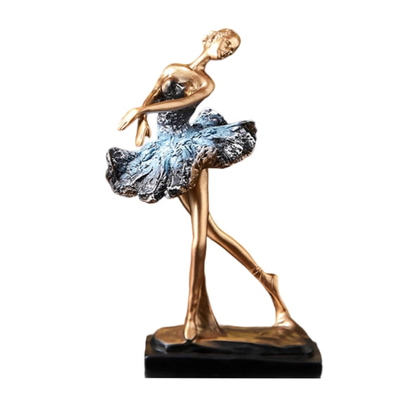 Misright Ballet Figure Sculpture Dancer Figurines for Home Decoration Bookcase