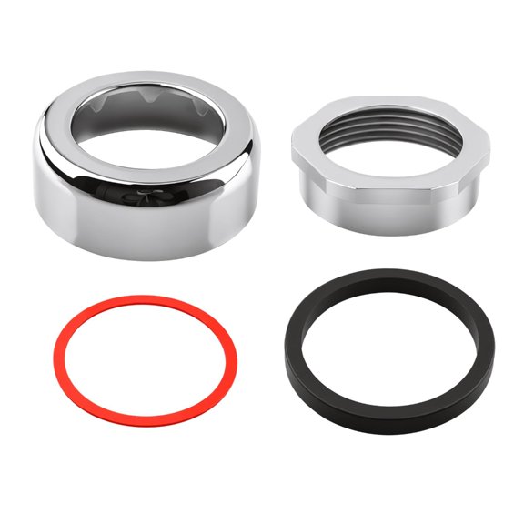 Misright Bathroom Flush Valves Coupling Assembly with Spud Cover Repair Set for F-56-A