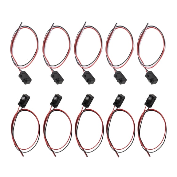 Misright Beam Break Sensors Speed Motion Detection 2ms Response Time Wide 3 5V Compatibility for Microcontrollers