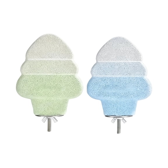 Misright Bird Cage Chew Toy Perch Grinding Stone For Parrots Budgies Nail Grinding