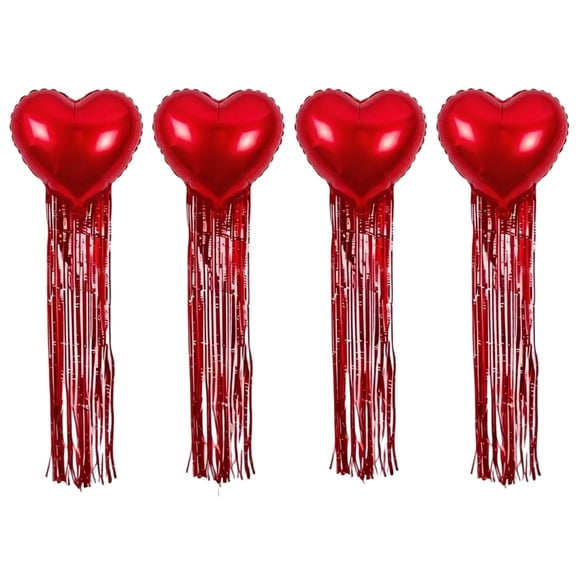 Misright Birthday Photo Area Balloons with Hanging Lines 45.72 cm Set