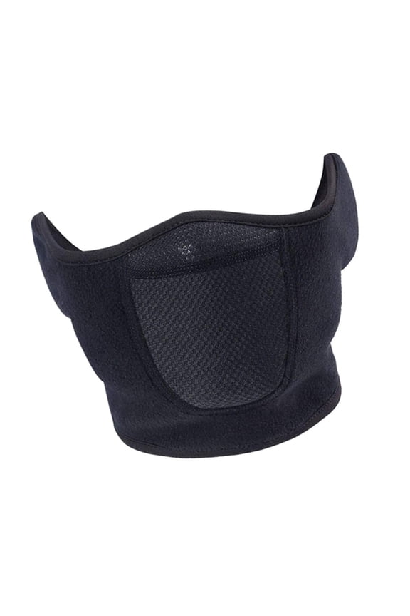 Breathable Fleece Half Mask Ergonomic Cycling Face Cover Enduring