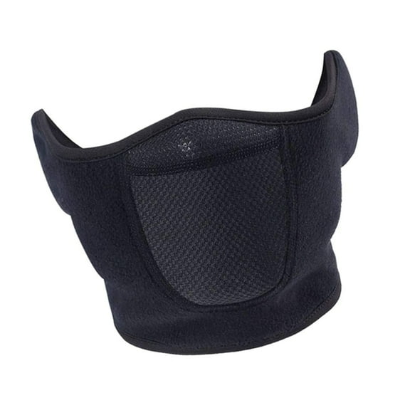 Misright Breathable Fleece Half Mask Ergonomic Cycling Face Cover Enduring