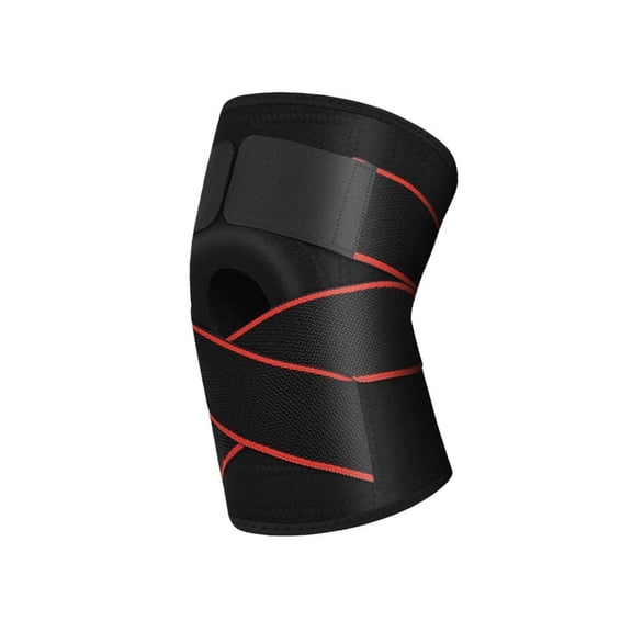 Misright Breathable Knee Support Sleeve Polyester Texture for Running and Workout