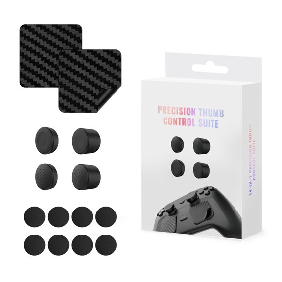 Misright Button Caps Touchpad Stickers Replacement Protective Cap with Back Button Pad