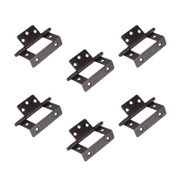 Misright Cabinet Drawer Door Butt Hinge Replacement Wooden Box Cupboard Metal Hinge
