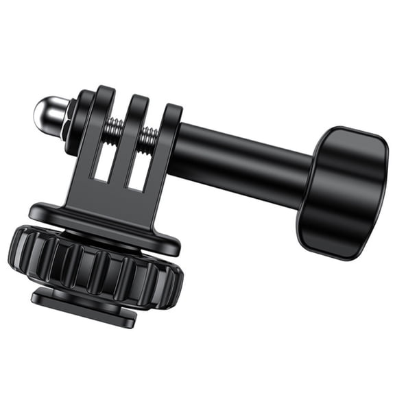 Misright Camera Cold Shoe Mount Adapter With 180Adjustment For Vlog Photography