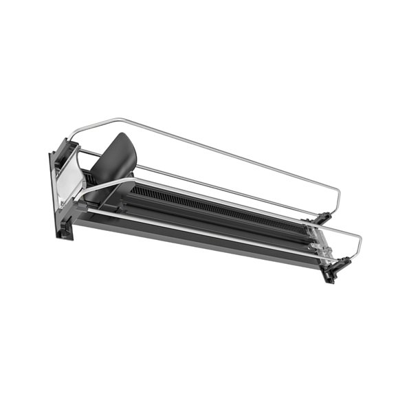 Misright Can Display Track for Fridge Rows, Shelves and Cabinet Storage