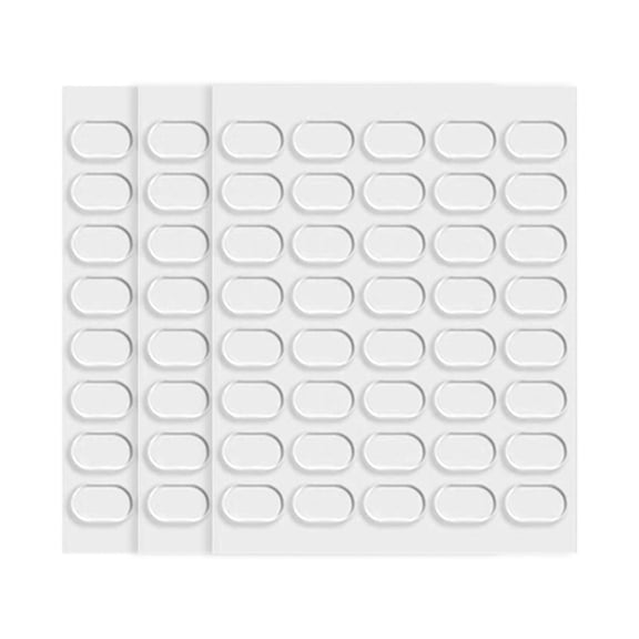 Misright Clear AntiVibration Sticky Pad Car Interior Decors Mounting Sticker