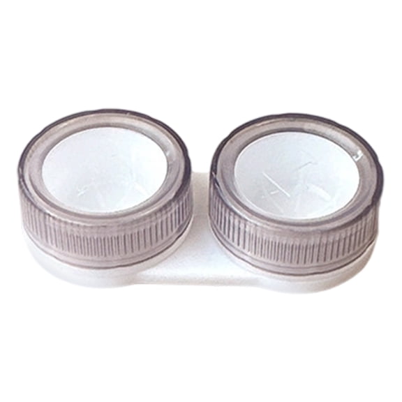 Misright Clear Double Compartment Contact Lenses Holder Hygienic Organization Leakproof