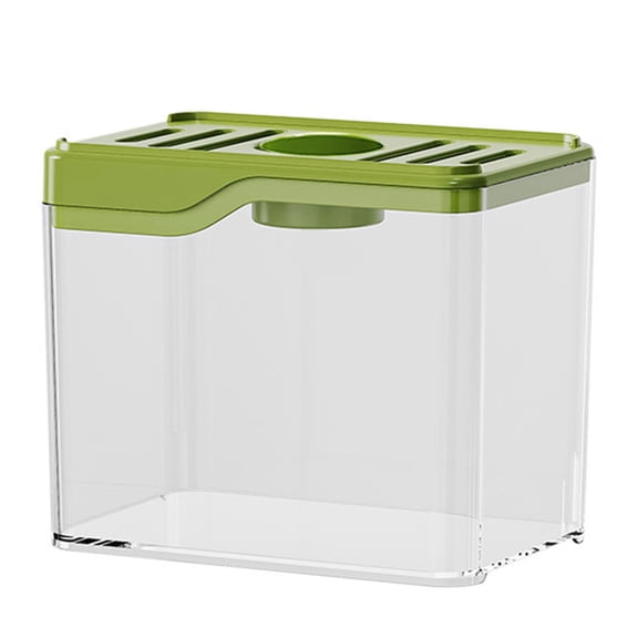 Misright Clear Miniature Fish Tanks Desktop Fish Tanks Ornamental Aquarium