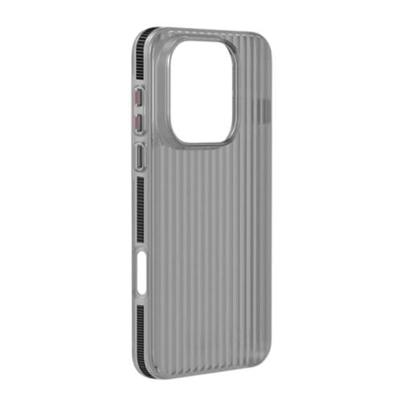 Misright Clear Smartphone Case Featuring Grid Defense Designing for Find X9