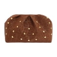 thumbnail image 1 of Misright Clutches Purses for Women Dumpling Bag Evening Handbag Beaded Ruched Cloud Purses, 1 of 20