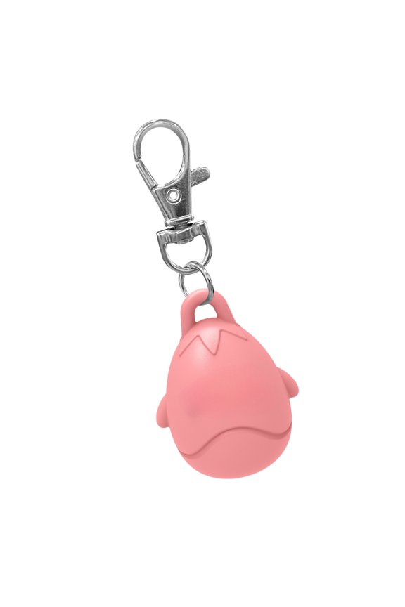 Colorful Silicone Lip Gloss Keychain Cap Cosmetic Protector Cute Cartoon Design