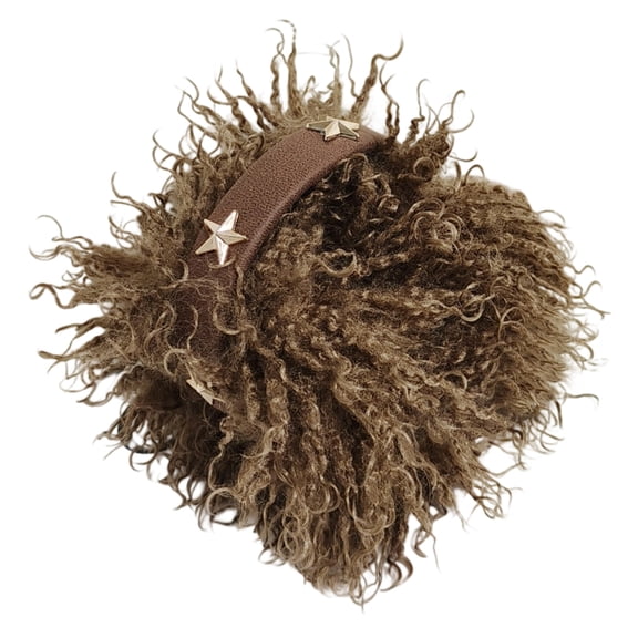 Misright Comfortable Metal Star Embellished Foldable Earmuffs For Cold Weather