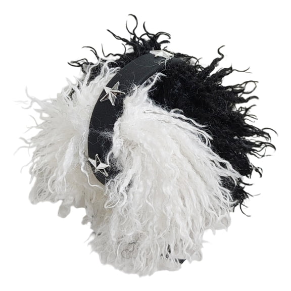 Misright Comfortable Metal Star Embellished Foldable Earmuffs For Cold Weather