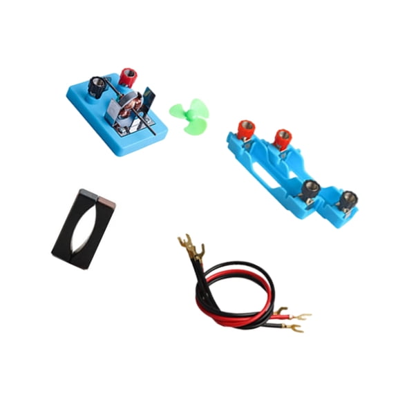 Misright Compact Educational Motor Model for Physics Labs with ABS and Iron Build