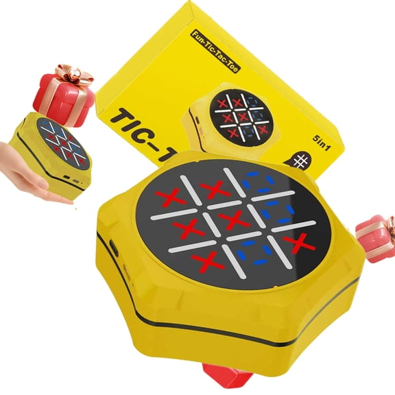 Misright Compact Game Set With 5 Games Like Tic Toe For And Adults Indoor Outdoor Use