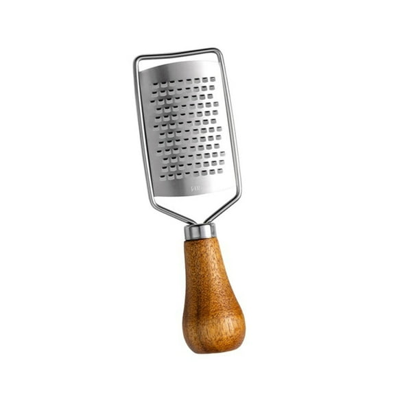 Misright Compacts Cheese Shredding Steel Grater Multipurpose Kitchen Tool Wood Handle