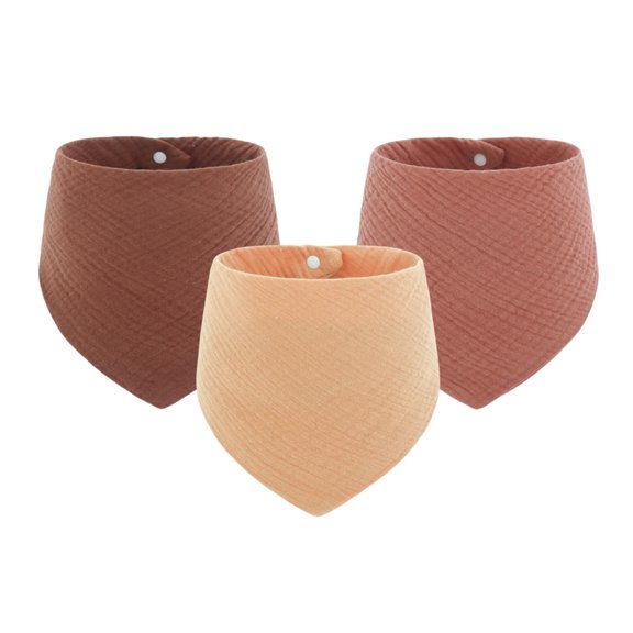 Misright Cotton Drooling Apron for Toddlers Newborns Baby Burp Cloths Feeding Bib