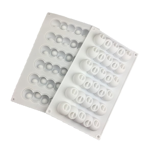 Misright Cute Bugs Silicone Dessert Molds for Baking, Chocolate, Soap, and Candle