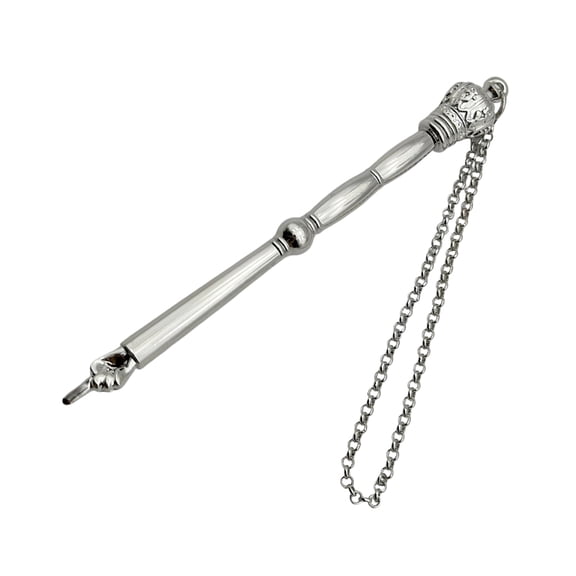 Misright Decorative Yad Torah Pointer, Bible Reading Assistant with Chain