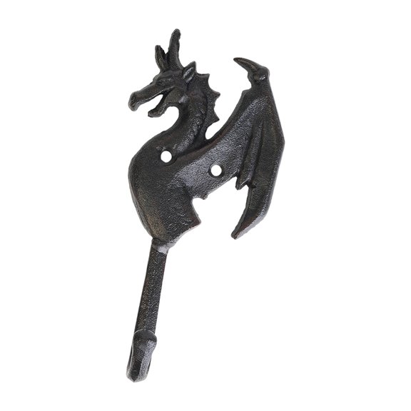 Misright Detailed Metal Dragon Hook For Wall Storage Durable Iron Design