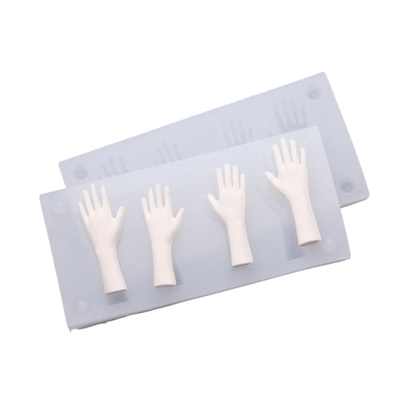 Misright Detailed Silicone Hand Suitable for Jewelry Making Personalize Gifts and Home Decoration