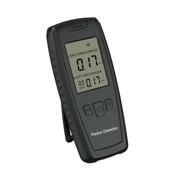 Misright Digital Radon Detector For Indoor Air Quality Testing Health Protections
