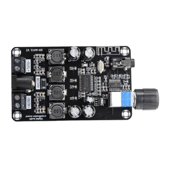 Misright Adjustable Volumes Amplifier Module 50W Double Channel Stereo Output 80mm for Large Power Speakers Applicatio
