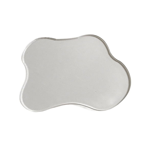 Misright Elegant Acrylic Decorative Plate Coaster Scratch Proof Living Room Tableware